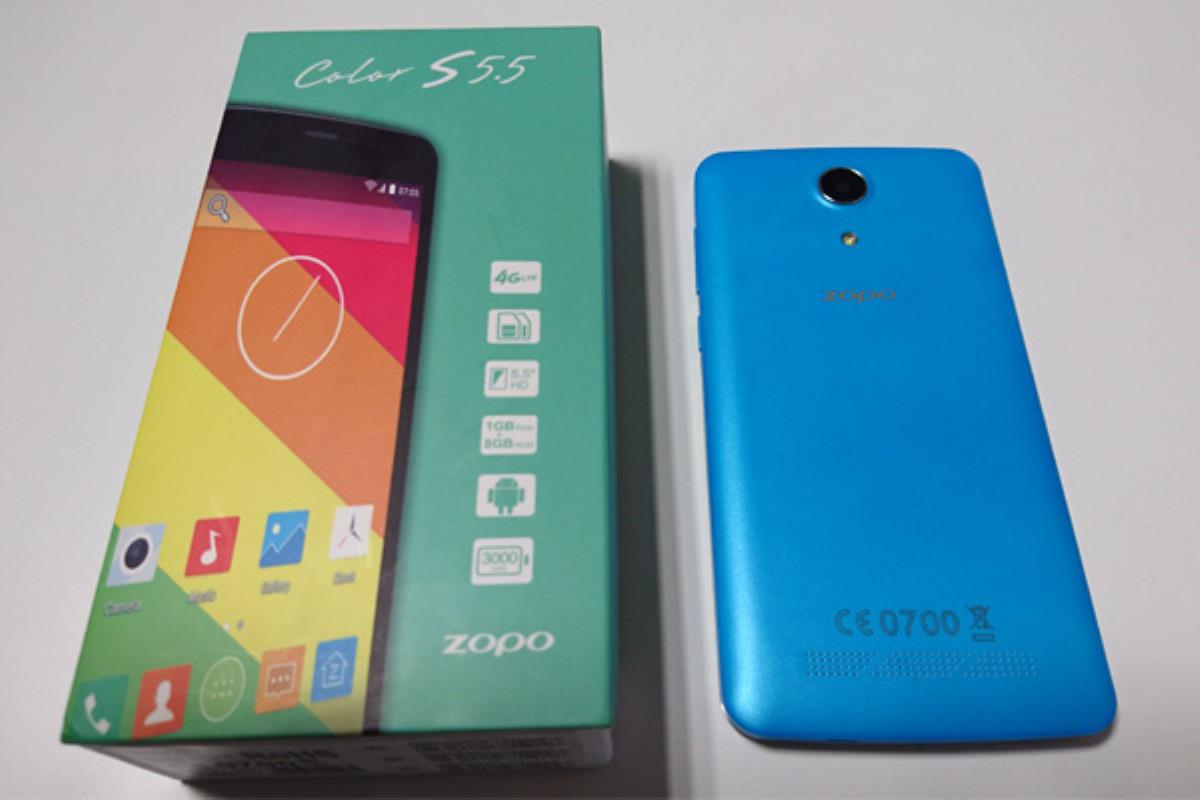 Le Zopo Color S 5.5, un smartphone haut en couleur !