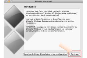 Ecran assistant boot camp application