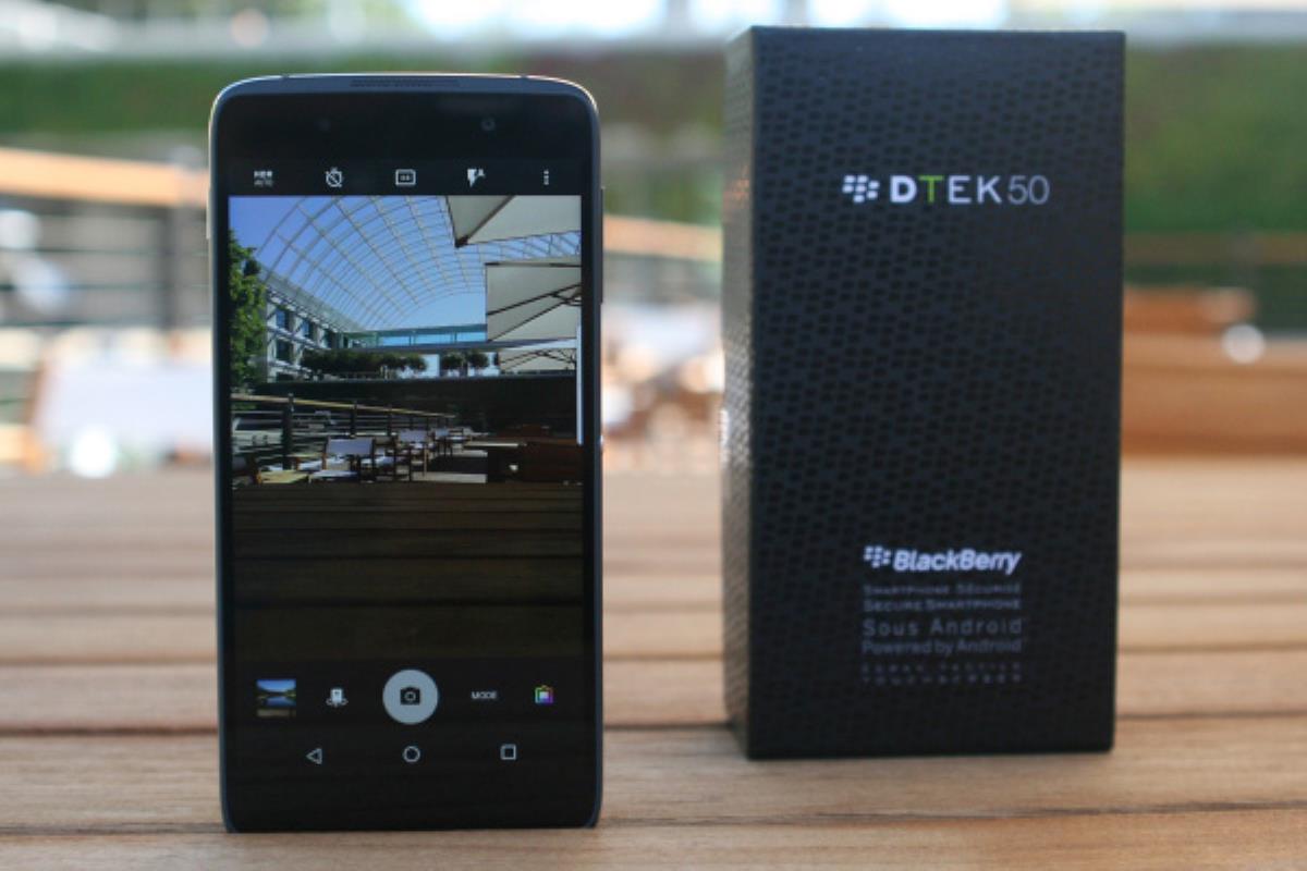 BlackBerry DTEK 50 : le smartphone qui fait passer la sécurité avant tout !