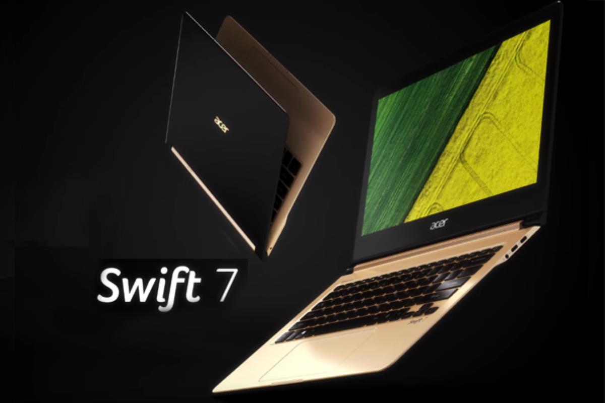 L'Acer Swift 7 bat le record du PC portable le plus fin du monde !