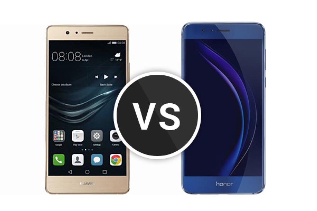 Face à face : Honor 8 vs Huawei P9 Lite