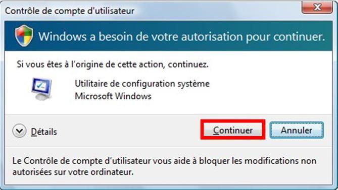 Comment Desactiver Windows A Besoin De Votre Autorisation Pour Continuer Sous Windows 7 Conseils D Experts Fnac