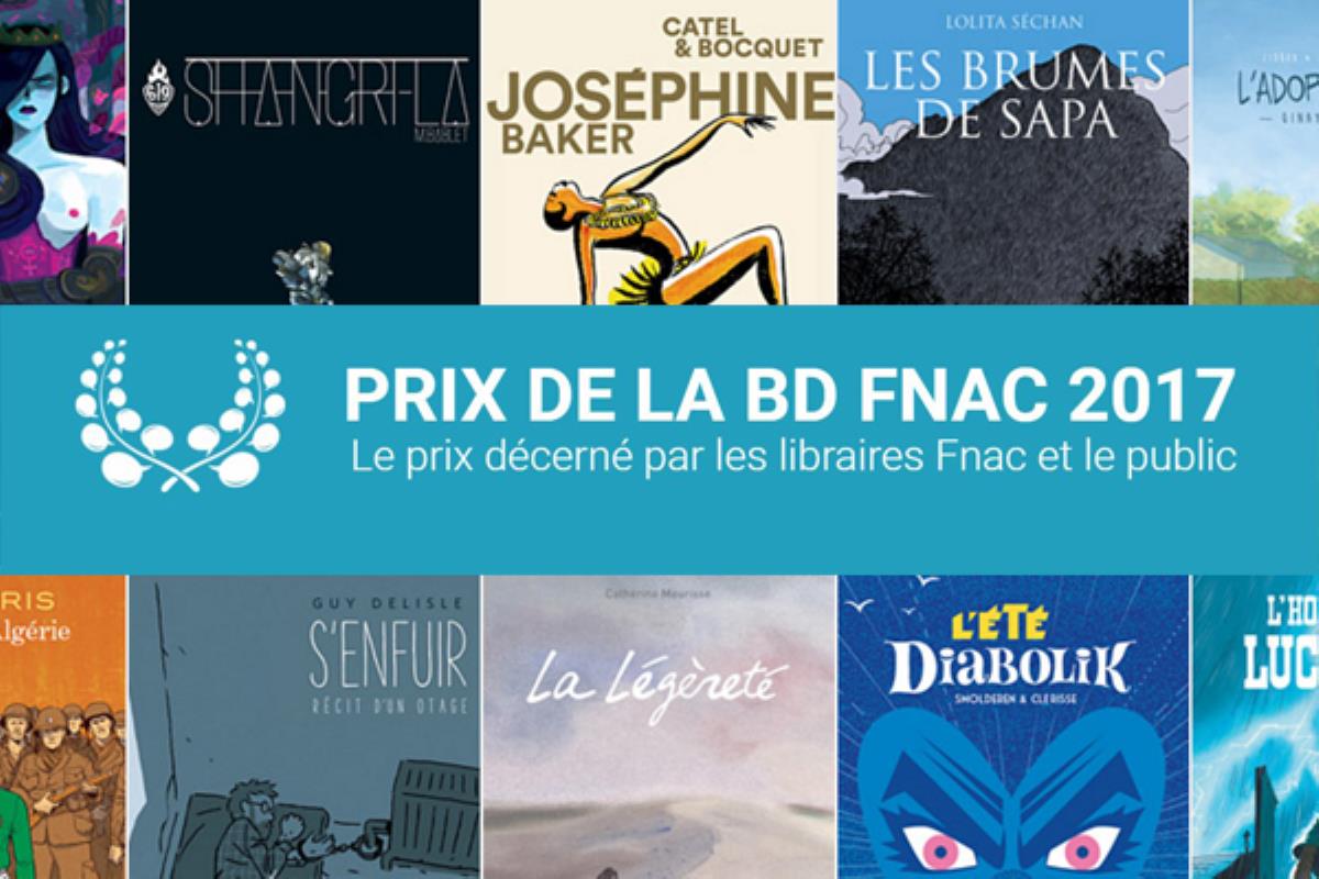 Sélection Prix BD Fnac 2017 : le jury, c’est vous !