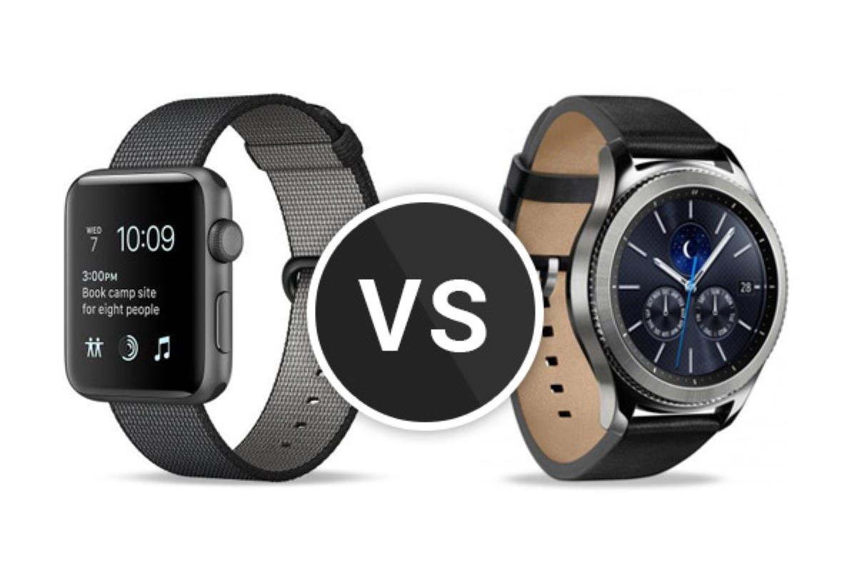 Face à face : Samsung Gear S3 vs Apple Watch Series 2