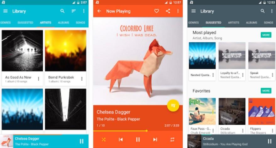 Top 5 des lecteurs audio pour Android