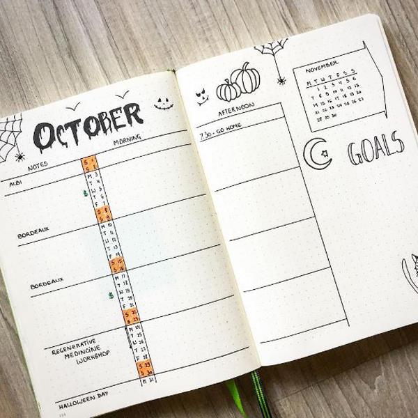 Tout ce que tu dois savoir sur le bullet journal : Pourquoi il te faut ce  carnet agenda qui va t'éviter les boulettes … ou pas ;-)