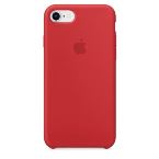 Coque-en-silicone-Apple-Rouge-pour-iPhone-8-et-iPhone-7