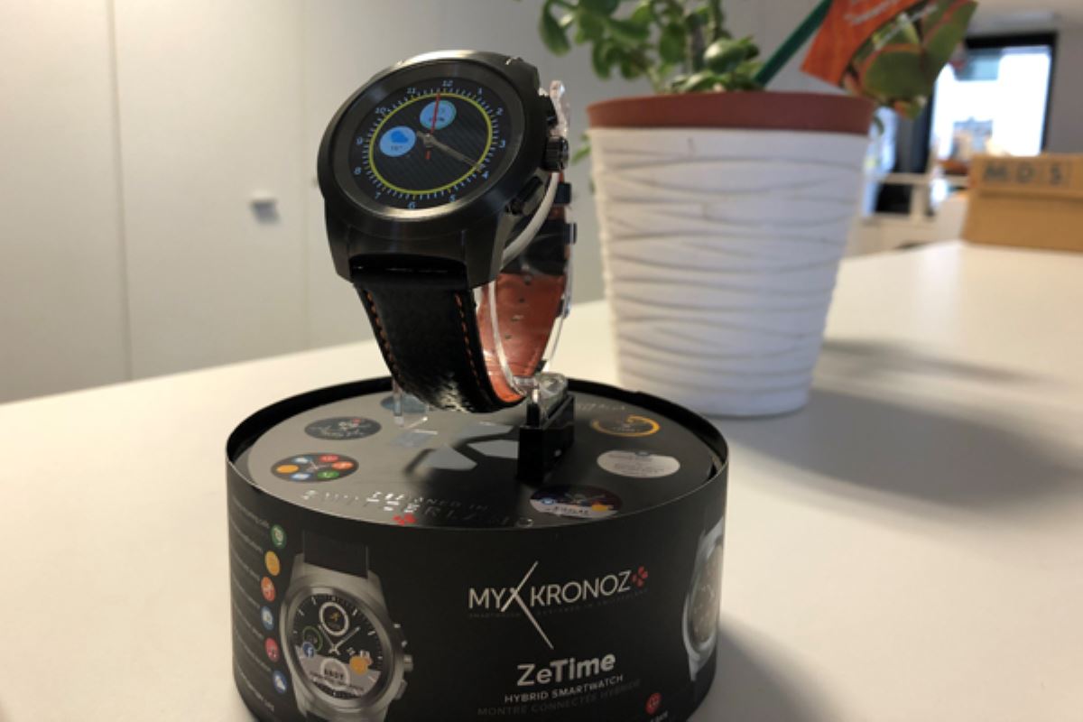 MyKronoz ZeTime : la smarwatch hybride et abordable