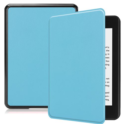 Coque à rabat Slim Hard pour  Kindle Paperwhite 4 Bleu