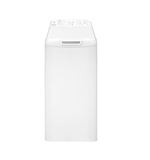 Lave-linge Top pose-libre - 6.5kg - 1200 tours - Induction - Leds - DD 3-6-9-12h - Programme Favori - Tambour inox 42 litres - Largeur 40cm - Blanc