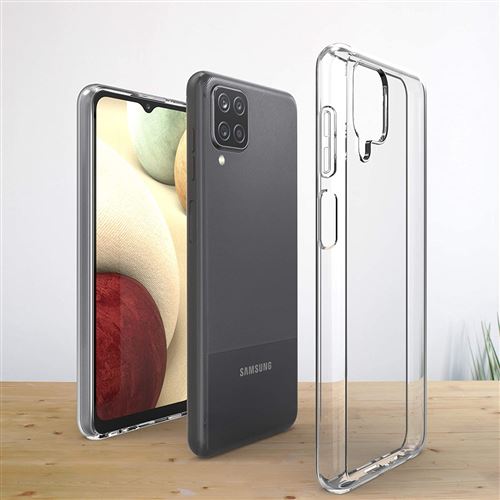 Etui Transparent Ineck Pour Samsung Galaxy A12 / M12