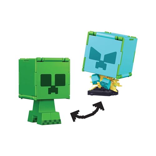 Non Communiqué Figurine - Minecraft Flippin Creeper & Creeper