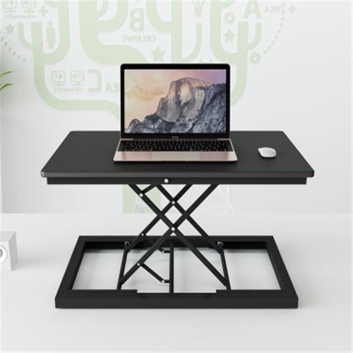 pliable réglable pour ordinateur portable de bureau portable Rotate Laptop Noir