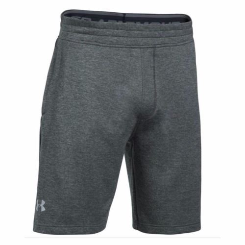 Short Ua Tech Terry Gris Poches - Taille : Xl