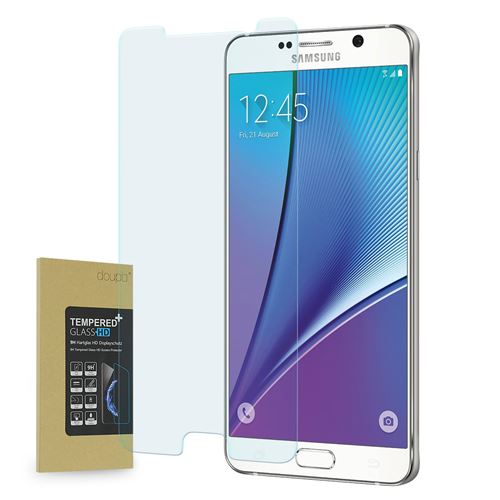 doupi Verre Protection pour Samsung Galaxy Note 5, Prime 9H HD 3D Touch Trempé écran protecteur
