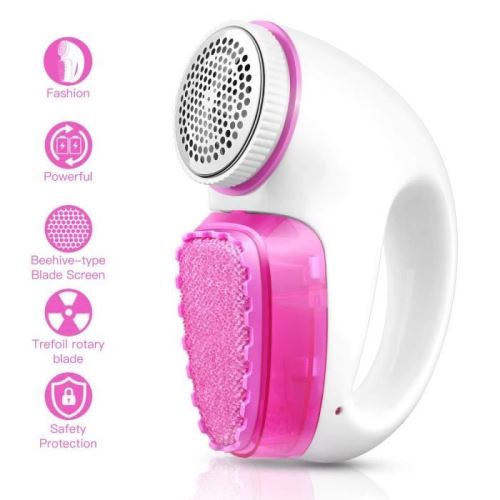 Rasoir Anti-Bouloche, Anti-Peluche Électrique, Tondeuse à Textile de USB Rechargeable Portable pour Vêtements de Chandails,Tissus d'