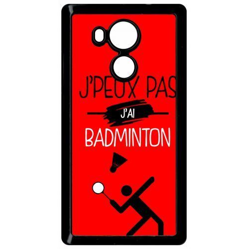Coque huawei mate 8 j peux pas j ai badminton 6