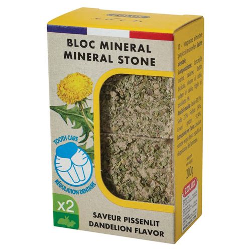Comparer les prix de Zolux - Bloc minéral Eden 200 gr (Lot de 2)