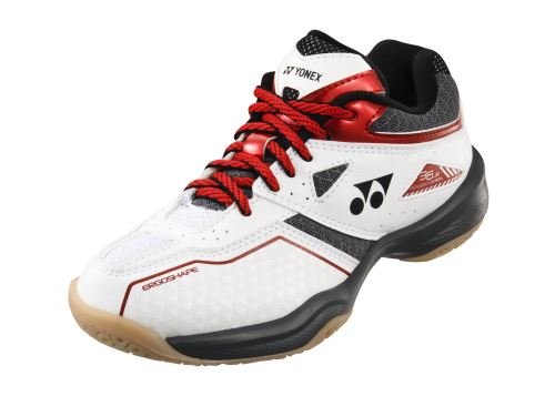 Yonex Chaussures de badminton Power Cushion 36 blanc junior