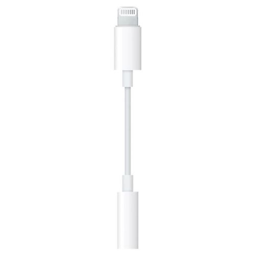 Adaptateur Lightning Vers Jack 3,5mm Apple Original - Compatible IPhone 8 à 12 - Neuf