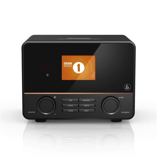 Hama Radio Internet IR115MS Opération Radio Internet / Multiroom / Application Noir