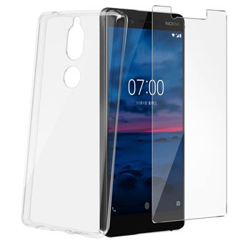 Coque Transparente en Silicone pour Nokia 1 - Français