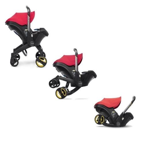 Doona Siege 2 En 1 - Des La Naissance - Bebe Mixte - Rouge