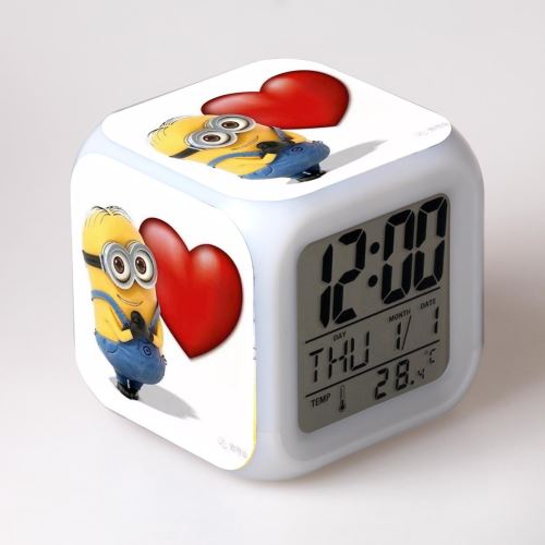Stack - Réveil Enfant LED Multifonctionnel - Minions - Image 2