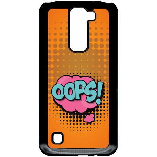 Coque Lg K7 Modele X220 Oops Fond Orange