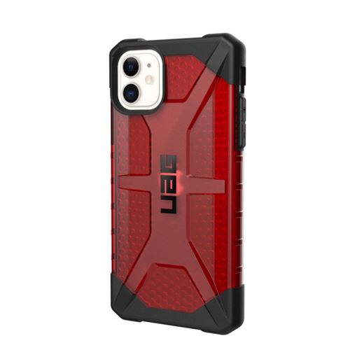 UAG Rugged Case for iPhone 11 [6.1-inch screen] - Plasma Magma - Achterzijde behuizing voor mobiele telefoon - robuust - magma - voor Apple iPhone 11