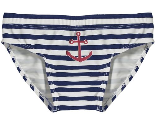 Playshoes maillot de bain résistant aux UV bleu/blanc garçon