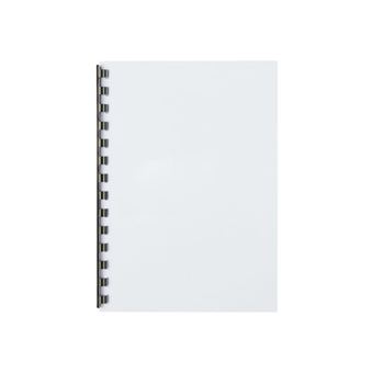 GBC CombBind Lot De 100 Peignes Reliure 6mm Noir - Pour Documents A4 - PVC Robuste - 21 Anneaux