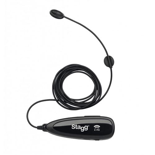 Stagg SUW 12BC - Pack microphone de surface sans fil (avec émetteur et récepteur)