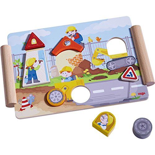 Haba Puzzle en Bois de Construction et Conduite