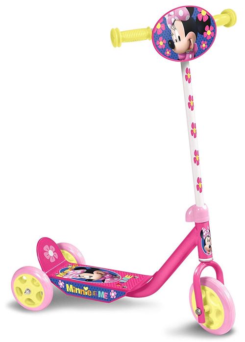Disney Minnie Mouse 3-wiel kinderstep Fille Rose/Jaune
