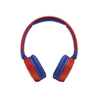 Casque audio sans fil pour enfants Bluetooh JBL JR310BT Rouge et bleu - Casque  audio