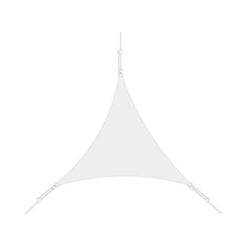 Easy Sail - Voile d'ombrage triangle 5x5x5m Blanc