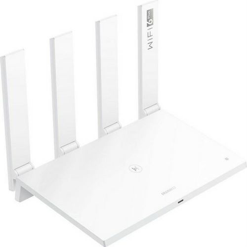 Routeur Huawei Wifi Ax3 (Quad-core) Features Quad-core Wi-Fi 6 Plus Revolution -Blanc