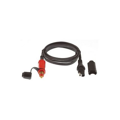 Non Communiqué Noir Optimate Connecteur Din Fiche Mâle 12V 120 Cm