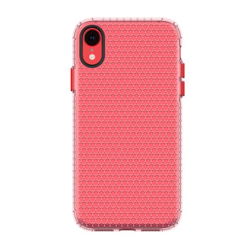 Coque en TPU creux conçu clair rose pour votre Apple iPhone XR 6.1 pouces