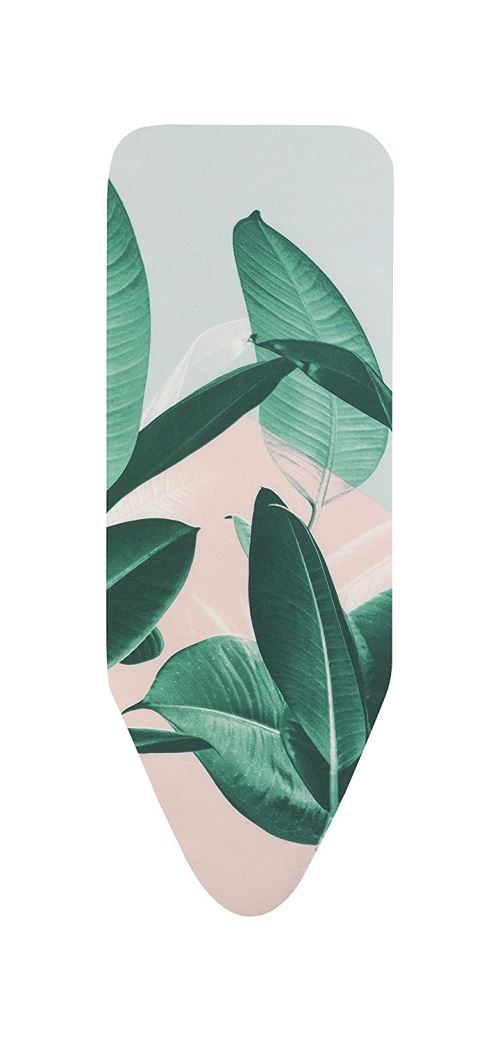 Brabantia - 118920 - Housse Pour Table À Repasser C, 124 X 45 Cm, Tropical Leaves