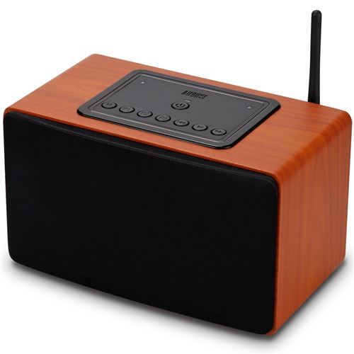 Enceinte Multiroom WiFi Bluetooth – August WS350 – Haut-Parleur 2.2 Stéréo Sans Fil / Ethernet / Aux / Airplay - 2 Tweeter + 2 Woofer - 30W