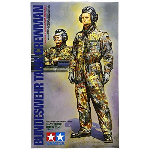 Membre d'équipage de char de la Bundeswehr - Militaire à l'échelle 116 - Tamiya