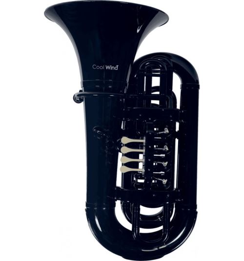 Coolwind CTU-200BK - Tuba sib ABS Piston métal noire