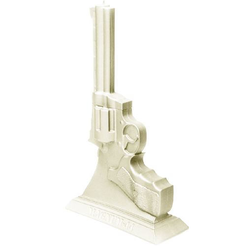 Décoration Bougie Flingue - Beige