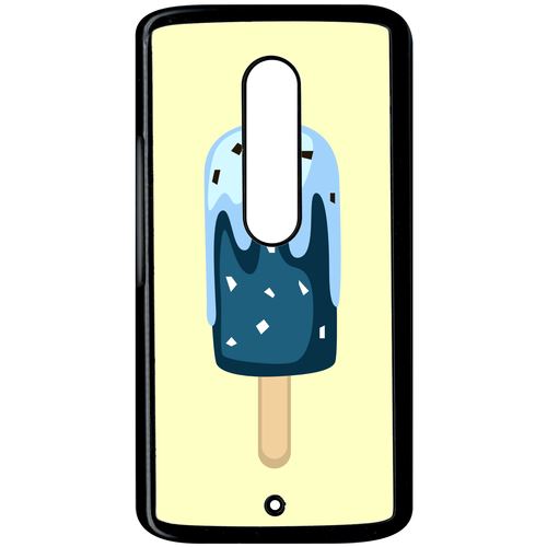 Coque Motorola X Play Glace Baton Bleu