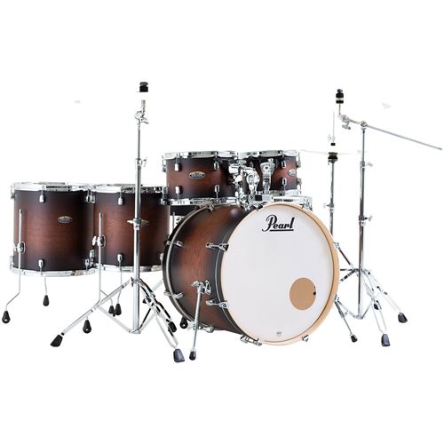 Pearl DMP926S/C260 Decade M. Satin Brown Burst batterie acoustique 6 pièces
