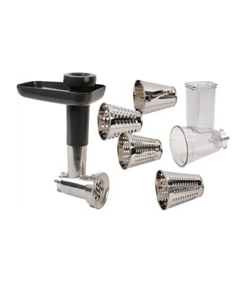 Hachoir À Viande + Râpeur/éminceur + Adaptateur Seb Xf 640410