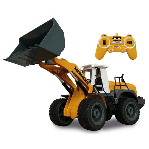 Jamara chargeuse RC Liebherr 564 garçons 2,4 Ghz jaune 1:20