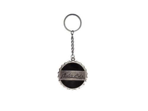 Porte Clé Fallout - Nuka Cola Bottle Cap Métal 5cm